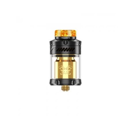 Hellvape Dead Rabbit V3 RTA 6th Anniversary Edition Black Gold