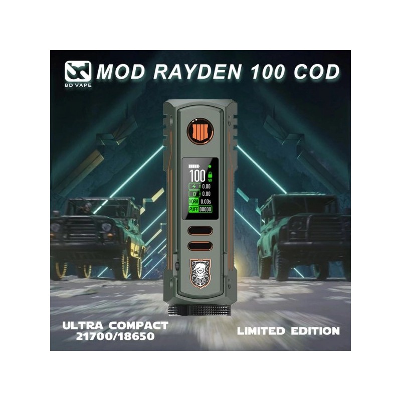 BD Vape Mod Rayden 100 V 1.5 Limited Edition COD