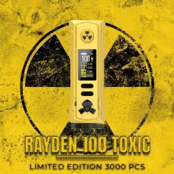 BD Vape Mod Rayden 100 V 1.5 Limited Edition Toxic