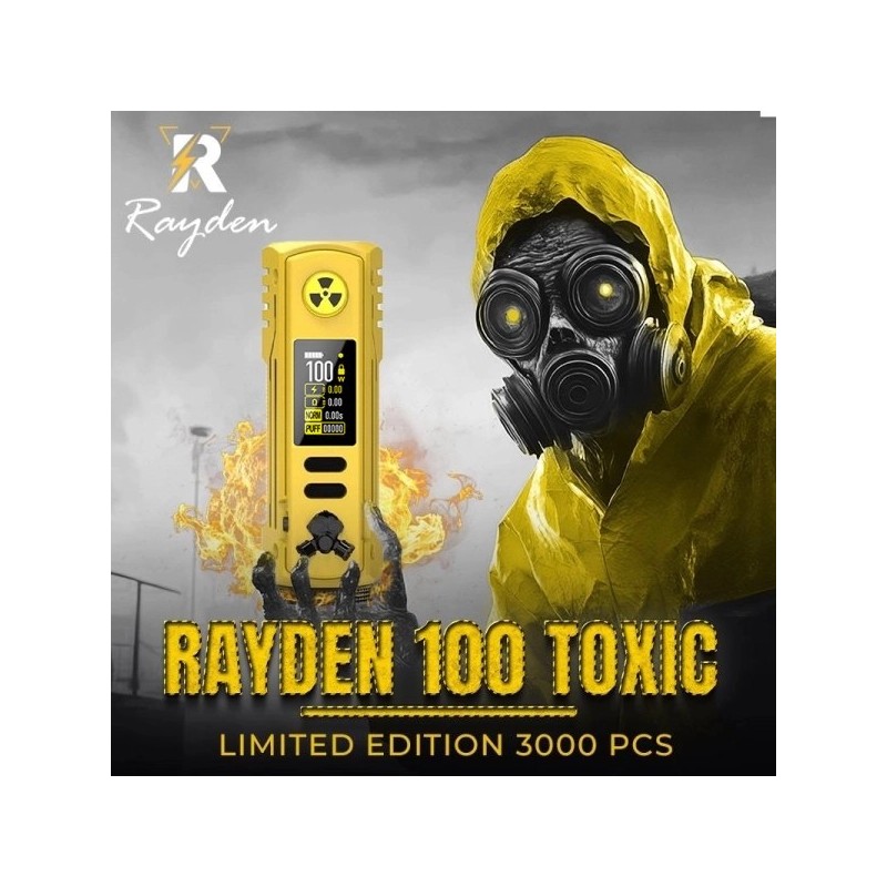 BD Vape Mod Rayden 100 V 1.5 Limited Edition Toxic